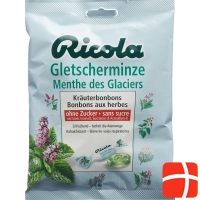 Ricola glacier mint candy without sugar bag 125 g