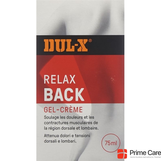 DUL-X Back Relax Gel cream 75 ml