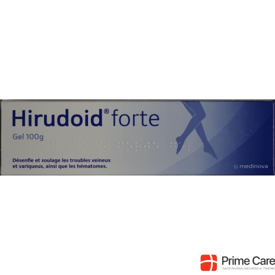 Hirudoid forte gel 4:45 mg / g Tb 100 g