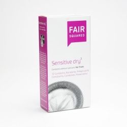 Fair Squared Condom Sensitive Dry vegan 10 pcs