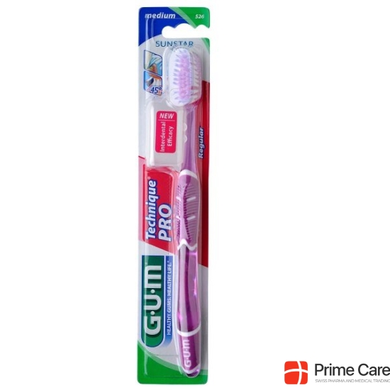 GUM SUNSTAR TECHNIQUE PRO toothbrush full medium