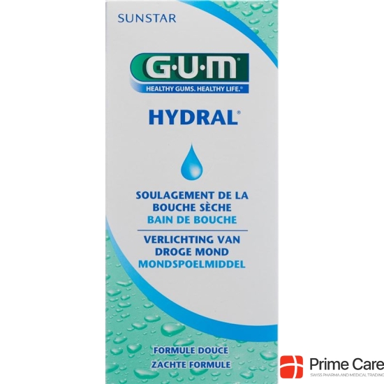 GUM SUNSTAR HYDRAL mouthwash 300 ml