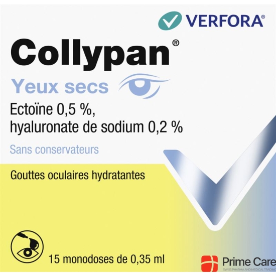 Collypan Dry Eyes Gd Opht 15 Monodos 0.35ml