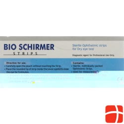 Schirmer strips Sterile Ophthalmic Strips 100 pcs