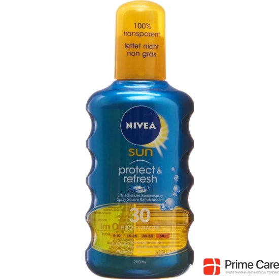 Nivea Sun Protect & Refresh Refreshing Sun Spray SPF 30 200 ml