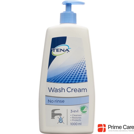 TENA Wash Cream Bottle 1000ml buy online