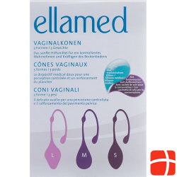 ellamed Vaginal 3 forms / 3 3 unit weights