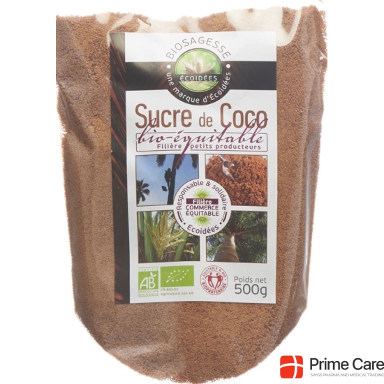 Ecoidées coconut blossom sugar 500 g buy online