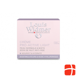 Louis Widmer Crème Soin Pro Act Light Non Parfumé 50 ml