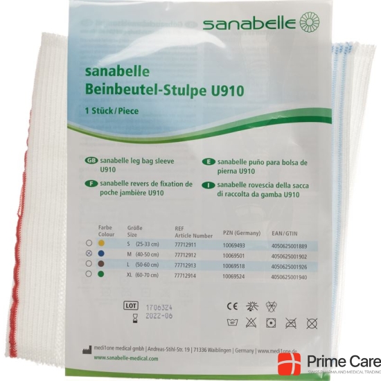 Sanabelle leg bag Cuff U910 M 40-50cm