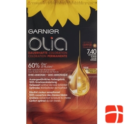 Olia Hair Color Intense copper 7:40