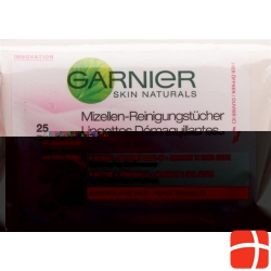 GARNIER Nat Micellar cleansing wipes 25 pcs