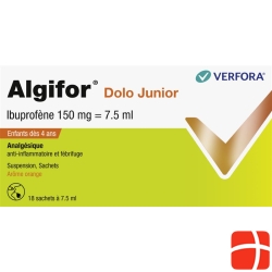 Algifor Dolo Junior Susp 150 mg / 7.5ml 18 Btl 7.5 ml