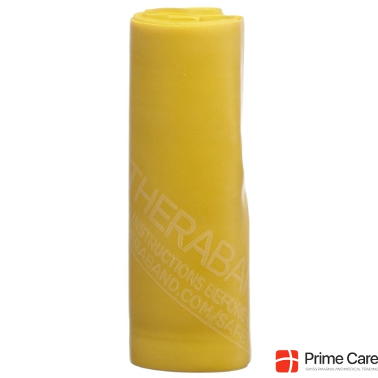 Theraband 2.5mx12.7cm yellow light