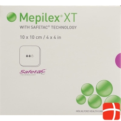 Mepilex Safetac XT 10x10cm sterile 5 pcs