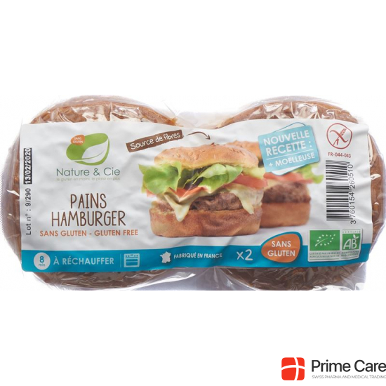 Nature&cie Hamburgerbroetchen Glutenfrei 2x 100g buy online