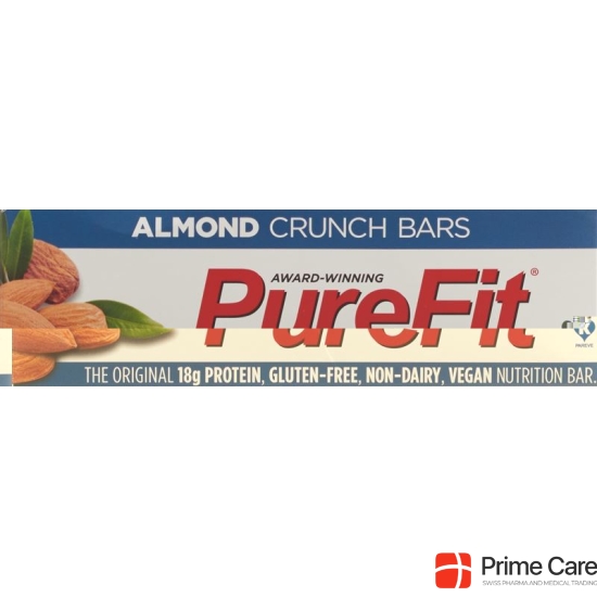 PureFit Protein Bar Almond 100% vegan 15 x 57 g