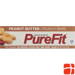 PureFit Protein Bar Peanut Butter 100% Vegan 15 x 57 g