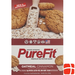 PureFit Protein Bar Oatmeal Cinnamon 100% vegan 15 x 57 g