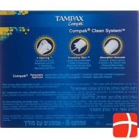 Tampax Compak Regular Tampons 22 pieces