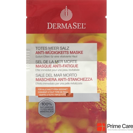 DermaSel Mask Anti-fatigue German / French / Italian 12 ml