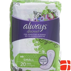 always Discreet incontinence Small 20 pcs