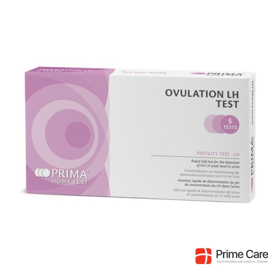 PRIMA HOME TEST Ovulation LH 5 pcs