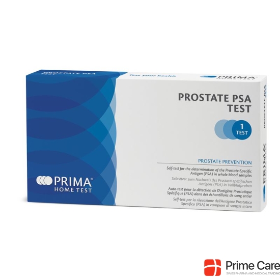 PRIMA HOME TEST Prostate PSA test