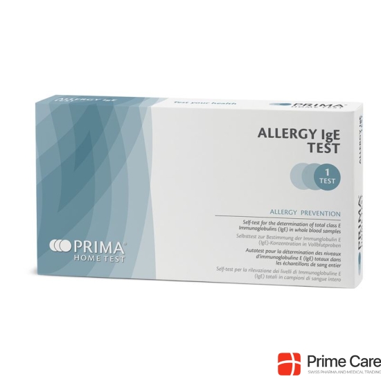 PRIMA HOME TEST IgE allergy test