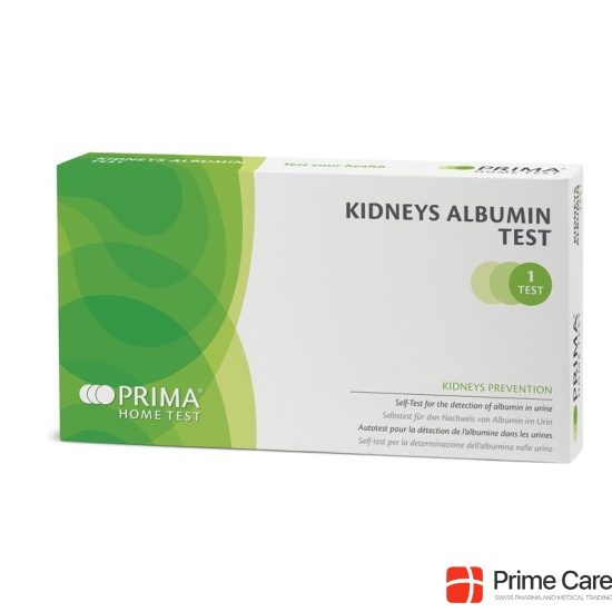 PRIMA HOME TEST kidney albumin test