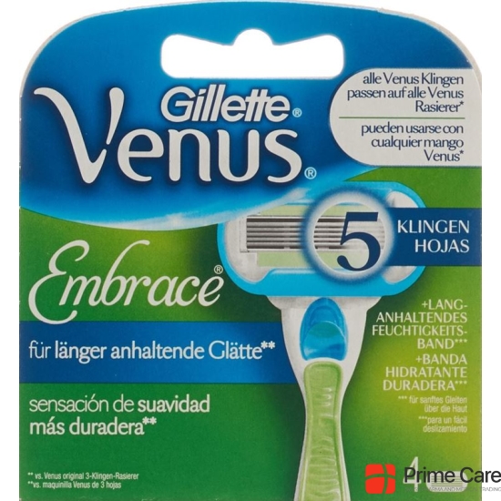 Gillette Venus Embrace replacement blades 4 pcs