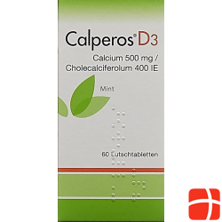 Calperos D3 Lutschtabl mint Ds 60 pcs