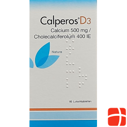 Calperos D3 Lutschtabl nature Ds 60 pcs