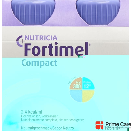 Fortimel Compact Neutral 4 Bottles 125 ml buy online