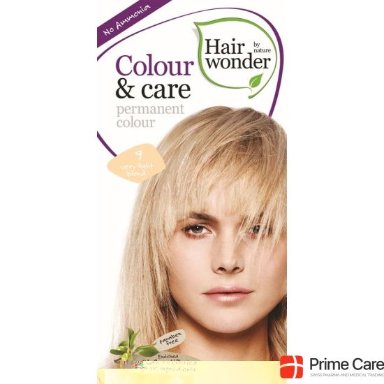 Henna Hair Color Wonder & Care 9 very light blond