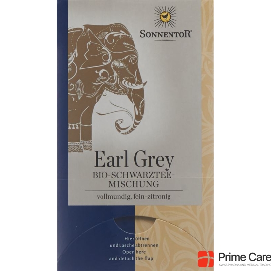 Sonnentor Black Tea Earl Gray Battalion 18 pieces