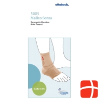 MALLEO SENSA Sprunggelenkbandage M left tan