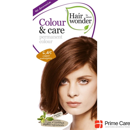 Henna Hair Color Wonder & Care 6:45 copper mahogany