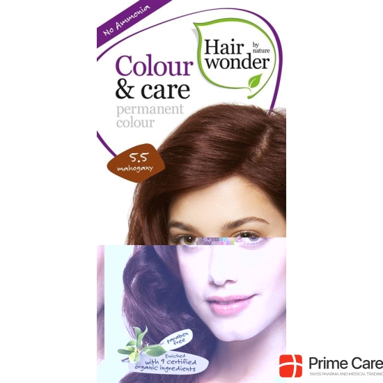 Henna Hair Color Wonder & Care 5.5 mahogany