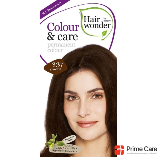 Henna Hair Color Wonder & Care 3:37 espresso brown