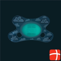 Difrax pacifiers Natural 0-6M Night Silicone