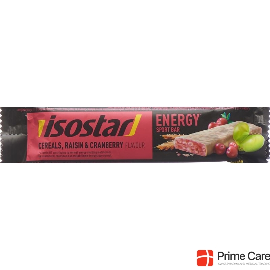 Isostar Energy Bar Cranberry 40g