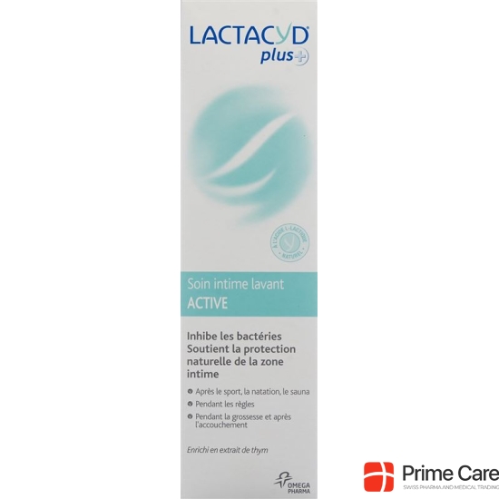 Lactacyd Plus + Active 250 ml