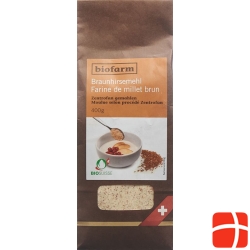 Biofarm brown millet flour CH bud Btl 400 g