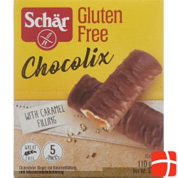 Warping Chocolix bar with Caramel gluten-free 110 g