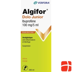 Algifor Dolo Junior Susp 100 mg / 5ml Fl 200 ml