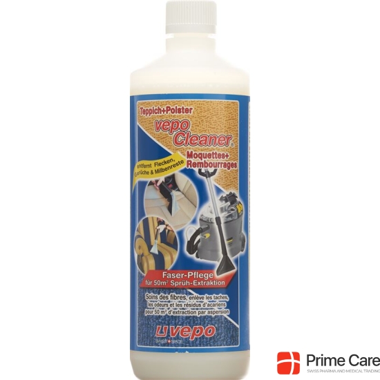 Vepocleaner Carpet + Upholstery for spray extraction 50m2 1000 ml