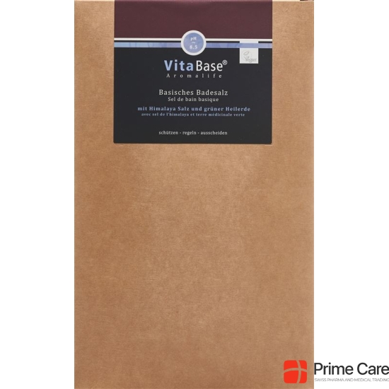 Vitabase Alkaline bath salts Btl 1000 g