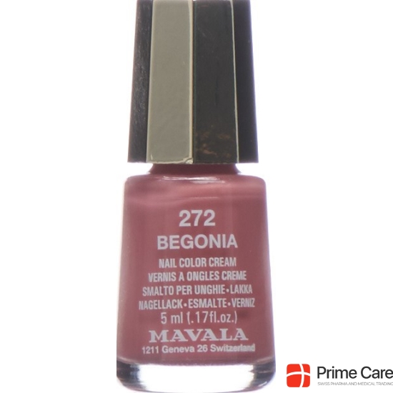 Mavala Nail Polish Mini Color 272 Begonia Fl 5 ml