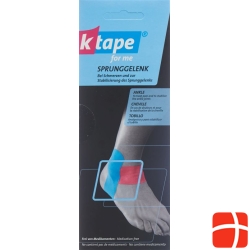 K-Tape for me ankle for an application 2 pieces